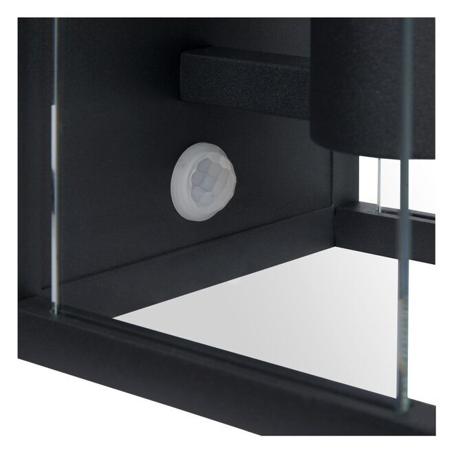Lucide Claire - Wandlamp Buiten 1xE27 IP54 Antraciet