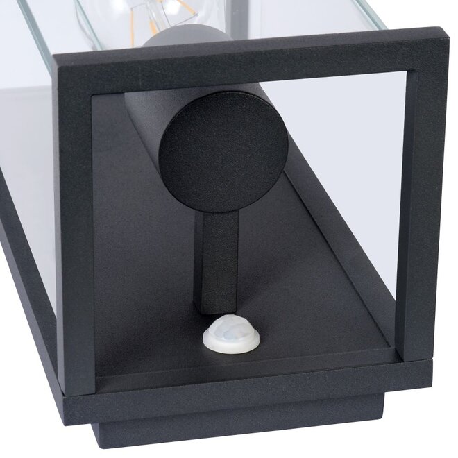 Lucide Claire - Wandlamp Buiten 1xE27 IP54 Antraciet