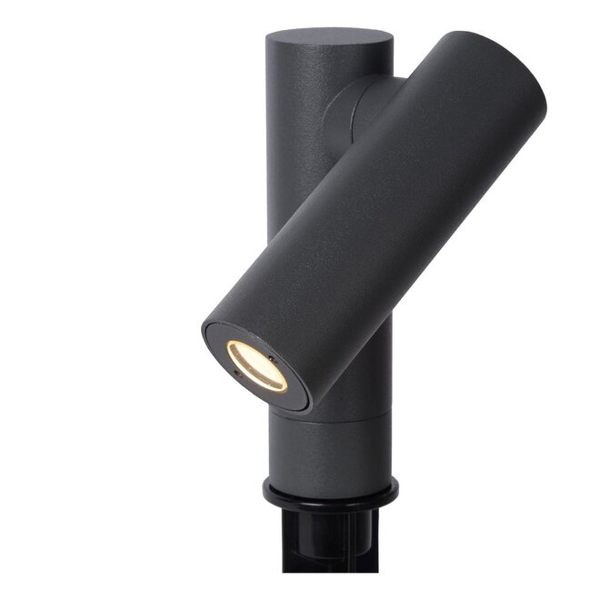 Lucide Tatum - Tuinspot Buiten LED 1x4,5W 3000K IP65 Antraciet