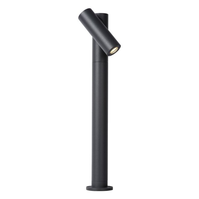 Lucide Tatum - Sokkellamp Buiten LED 1x4,5W 3000K IP65 Antraciet