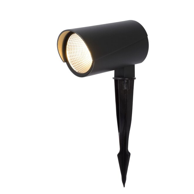 Lucide Manal - Tuinspot Buiten LED 1x12W 3000K IP65 Antraciet