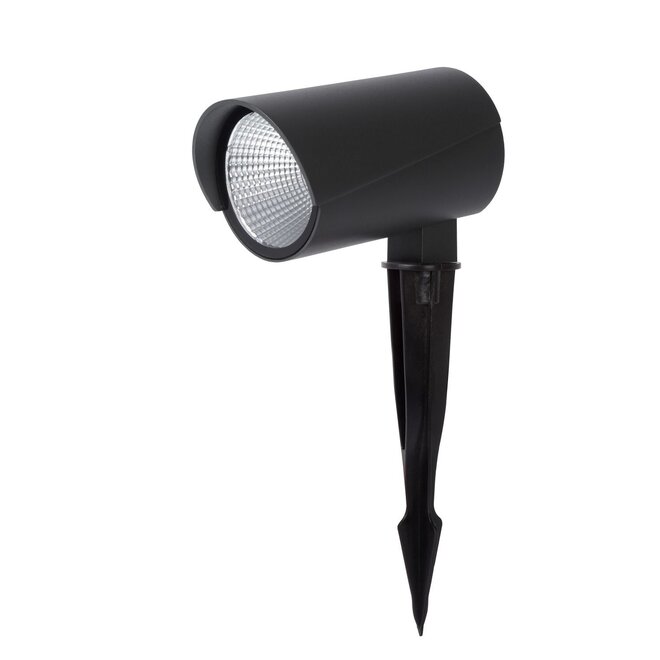 Lucide Manal - Tuinspot Buiten LED 1x12W 3000K IP65 Antraciet