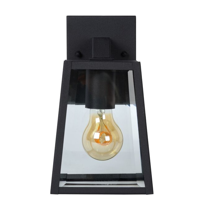 Lucide Matslot - Wandlamp Buiten 1xE27 IP23 Zwart