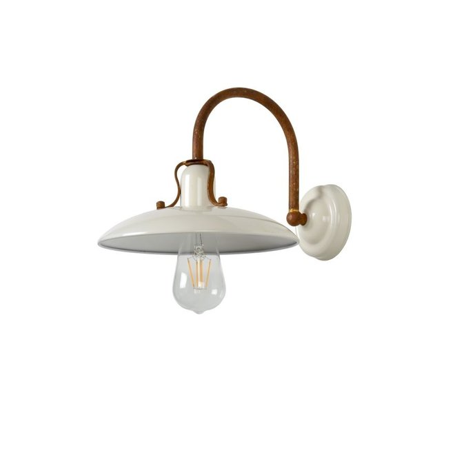 Lucide Römer - Wandlamp Ø 24 cm 1xE27 Beige