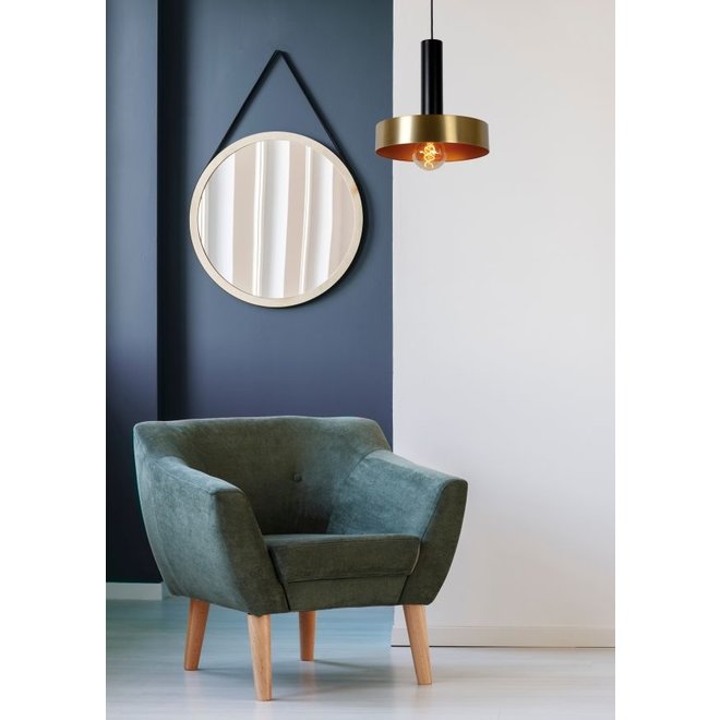 Lucide Giada - Hanglamp Ø 30 cm 1xE27 Mat Goud / Messing