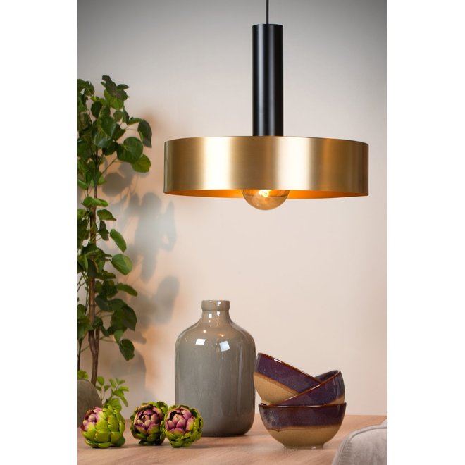 Lucide Giada - Hanglamp Ø 50 cm 1xE27 Mat Goud / Messing