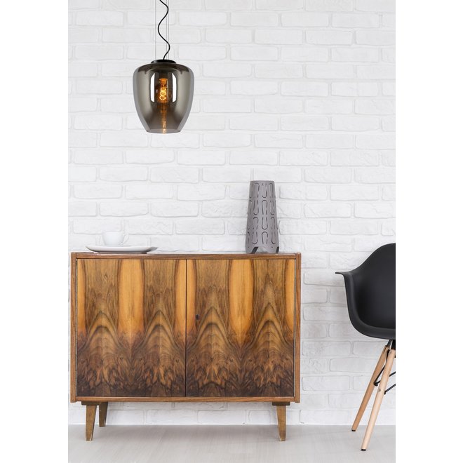 Lucide Florien - Hanglamp Ø 28 cm 1xE27 Fumé