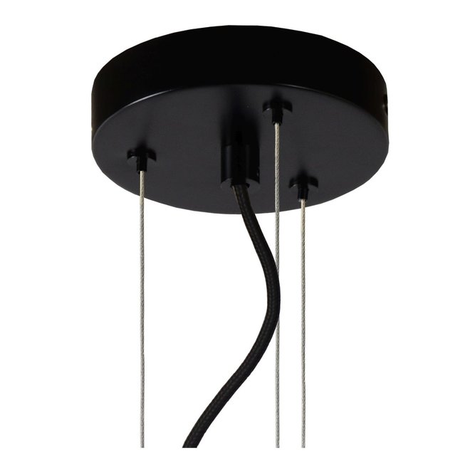 Lucide Florien - Hanglamp Ø 28 cm 1xE27 Fumé
