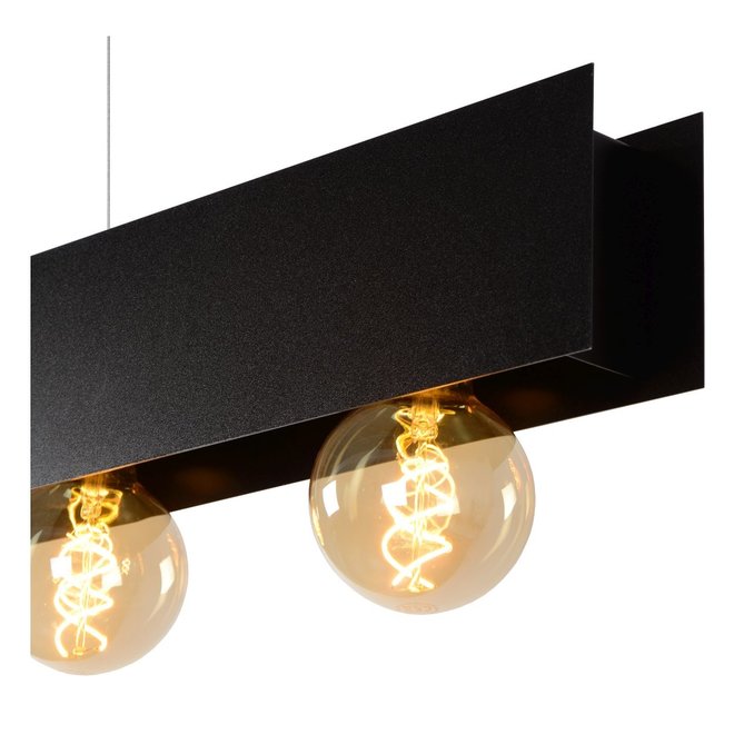 Lucide Surtus - Hanglamp 6xE27 Zwart
