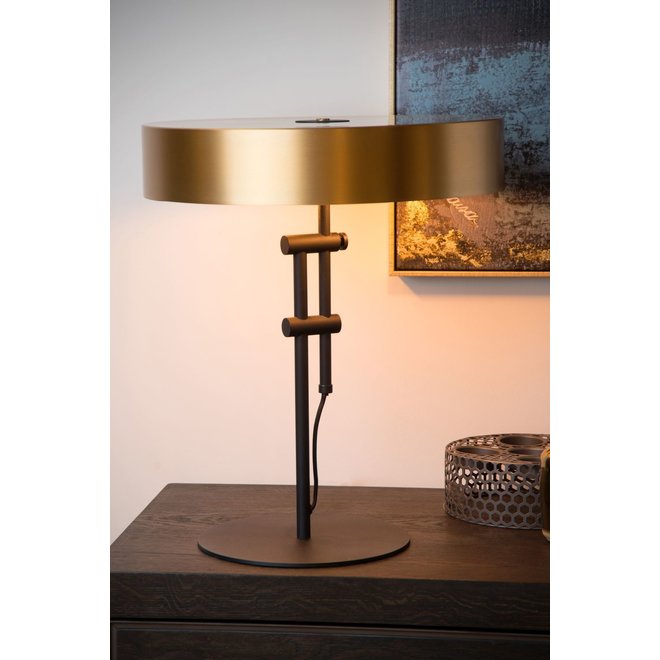 Lucide Giada - Tafellamp Ø 40 cm 2xE27 Mat Goud / Messing