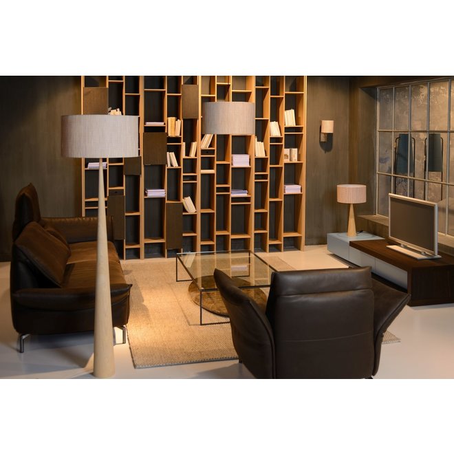 Lucide Conos - Tafellamp Ø 35 cm 1xE27 Licht hout