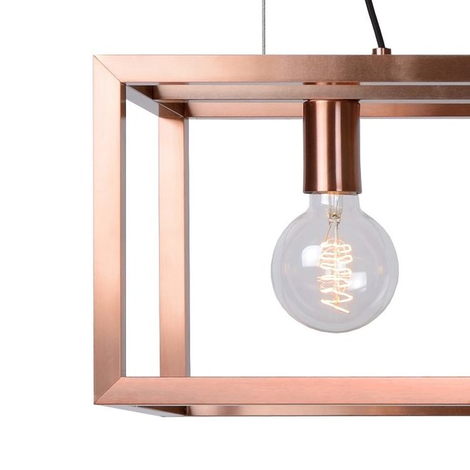 Lucide Oris - Hanglamp 4xE27 Koper