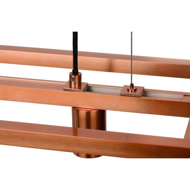 Lucide Oris - Hanglamp 4xE27 Koper