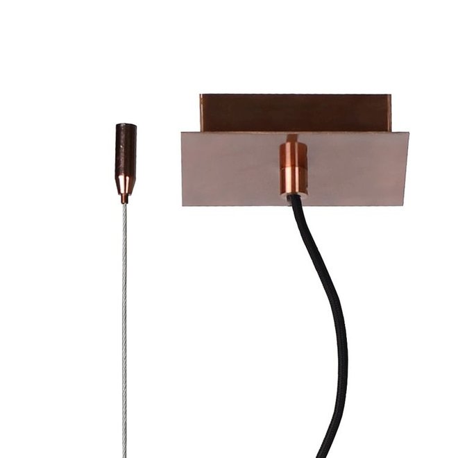 Lucide Oris - Hanglamp 4xE27 Koper