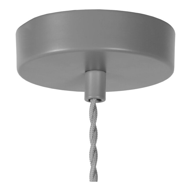 Lucide Isla - Hanglamp Ø 29 cm 1xE14 Grijs