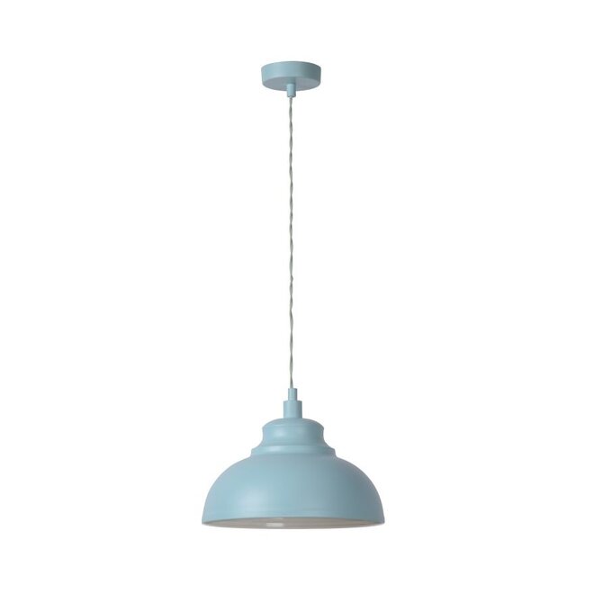 Lucide Isla - Hanglamp Ø 29 cm 1xE14 Pastel blauw