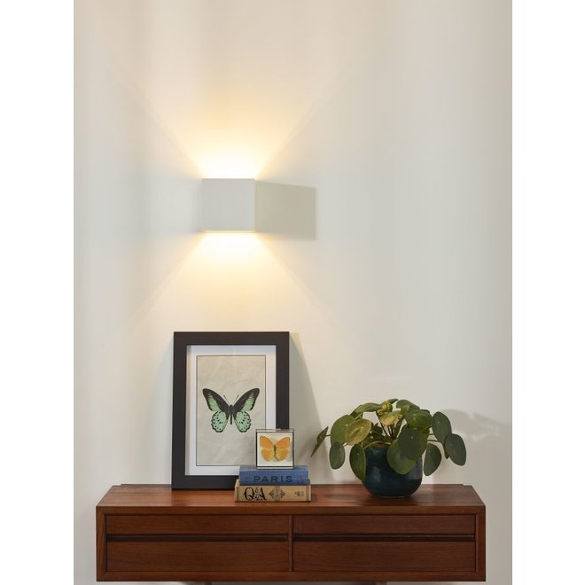 Lucide Gipsy - Wandlamp 1xG9 Wit