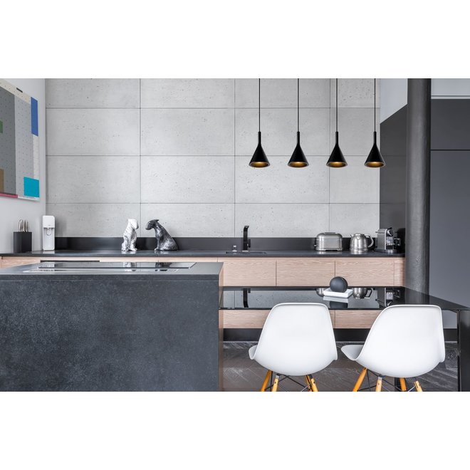 Lucide Gipsy - Hanglamp 4xE27 Zwart