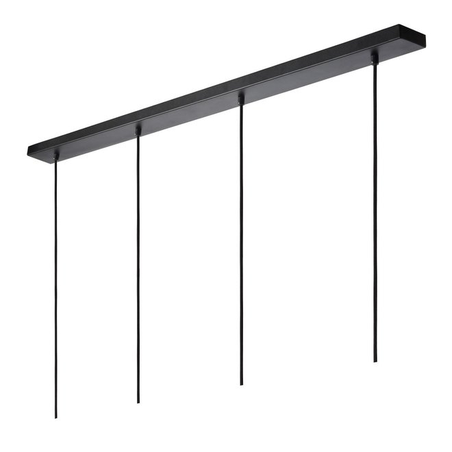 Lucide Gipsy - Hanglamp 4xE27 Zwart