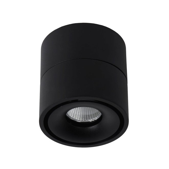 Lucide Yumiko - Plafondspot Ø 7,8 cm LED Dimb. 1x8W 2700K Zwart