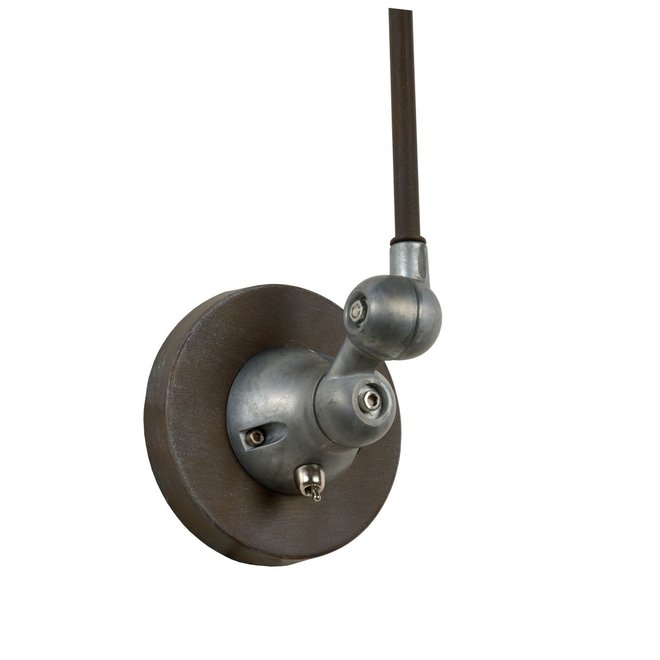Lucide Honore - Wandlamp 1xE14 Roest bruin