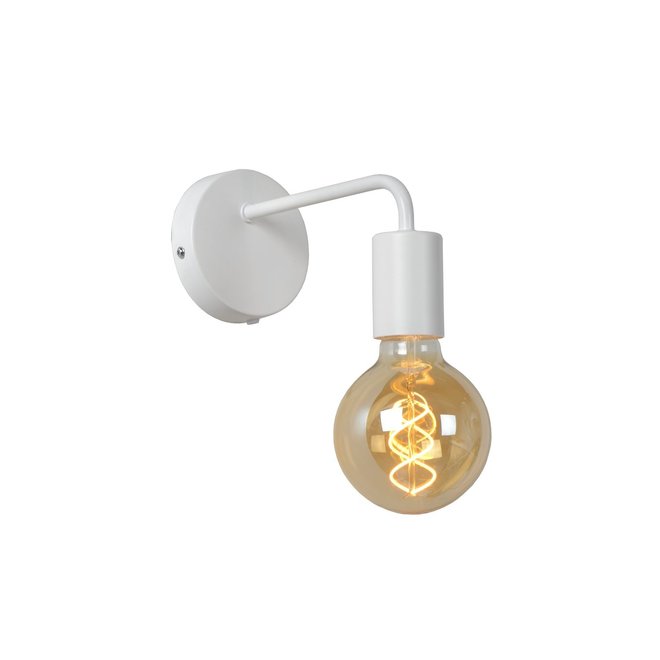 Lucide Scott - Wandlamp 1xE27 Wit - 2e kansje