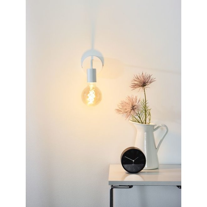 Lucide Scott - Wandlamp 1xE27 Wit - 2e kansje