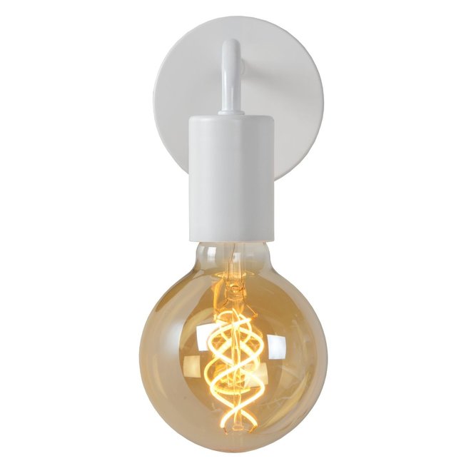 Lucide Scott - Wandlamp 1xE27 Wit - 2e kansje