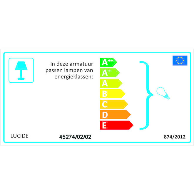 Lucide Tycho - Wandlamp 2xG9 Mat Goud / Messing