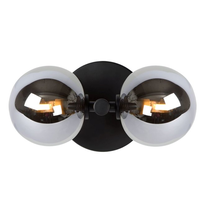 Lucide Tycho - Wandlamp 2xG9 Zwart