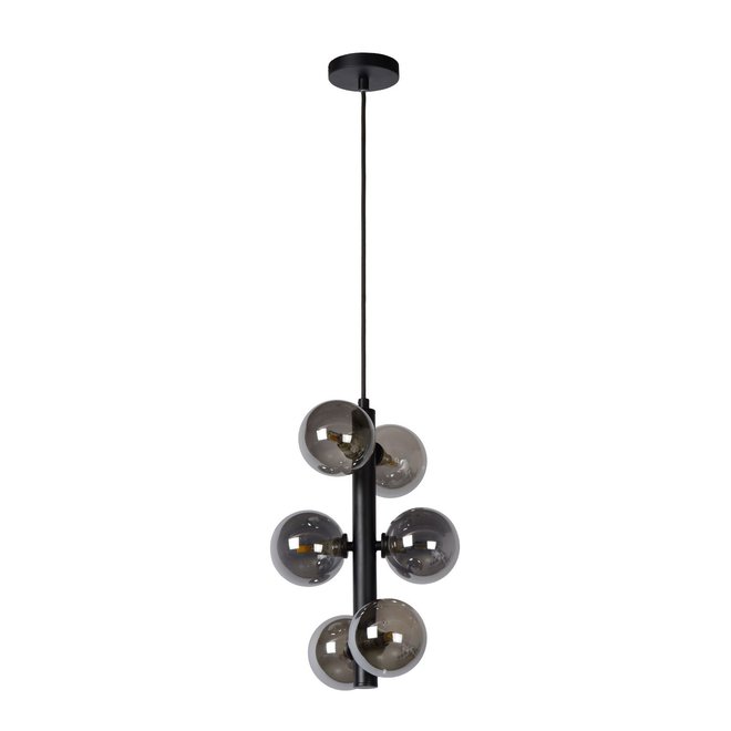 Lucide Tycho - Hanglamp Ø 25,5 cm 6xG9 Zwart