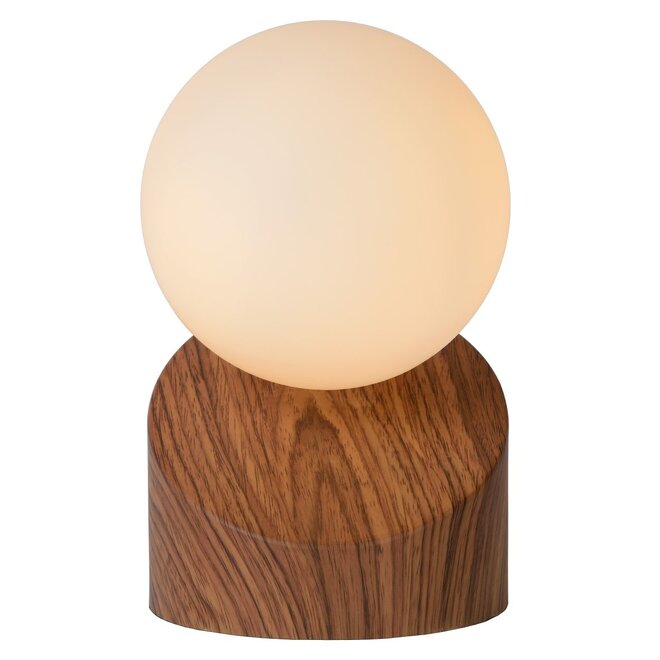 Lucide Len - Tafellamp Ø 10 cm 1xG9 Hout