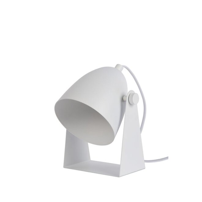 Lucide Chago - Tafellamp 1xE14 Wit