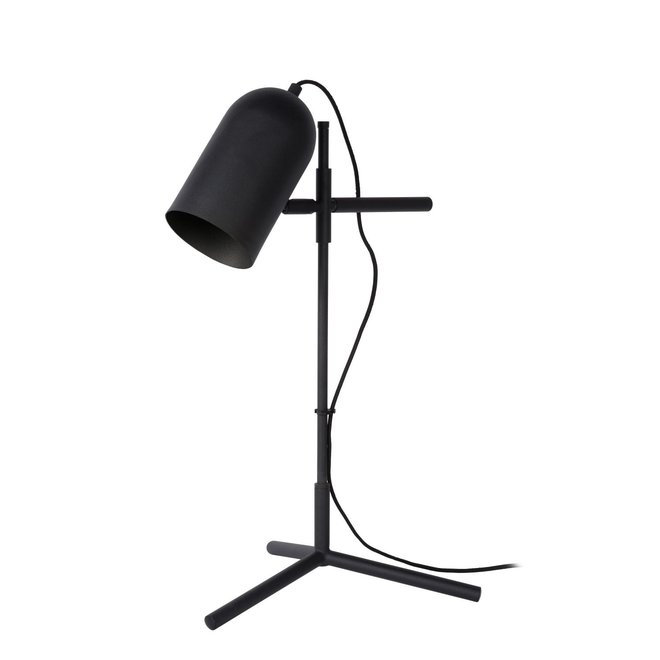 Lucide Edek - Tafellamp 1xE27 Zwart