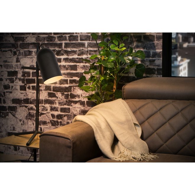 Lucide Edek - Tafellamp 1xE27 Zwart