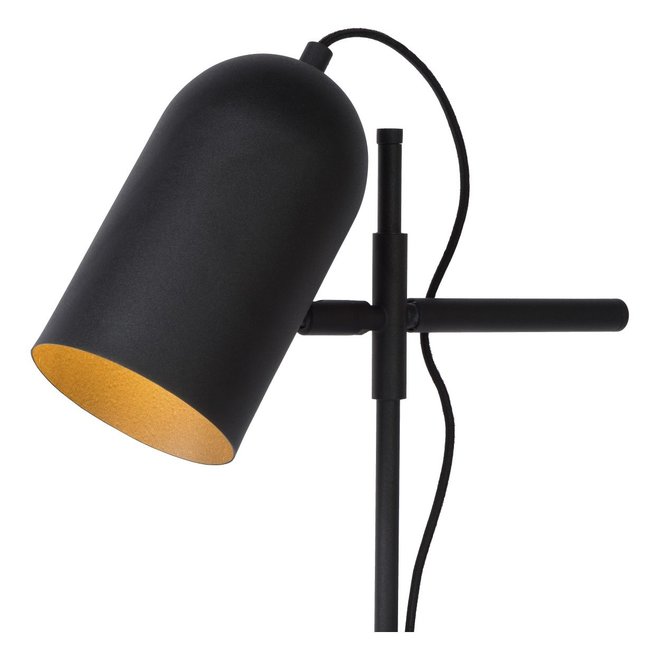 Lucide Edek - Tafellamp 1xE27 Zwart