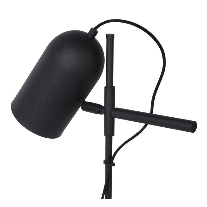 Lucide Edek - Tafellamp 1xE27 Zwart