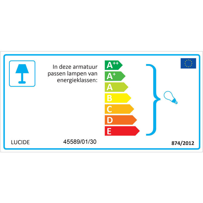 Lucide Suzy - Tafellamp 1xE14 Zwart