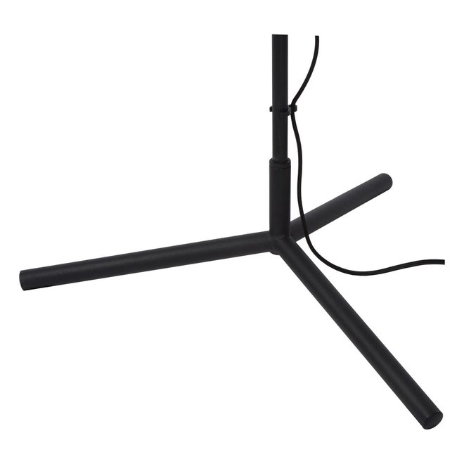 Lucide Edek - Vloerlamp 1xE27 Zwart
