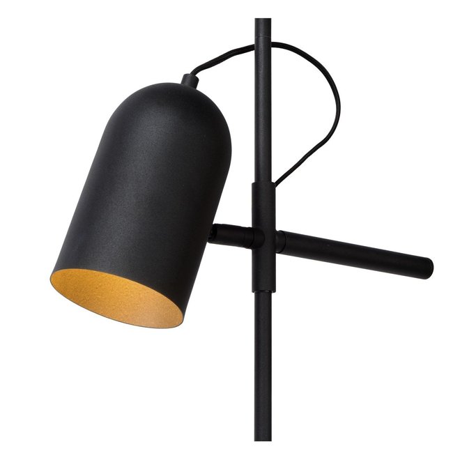 Lucide Edek - Vloerlamp 1xE27 Zwart