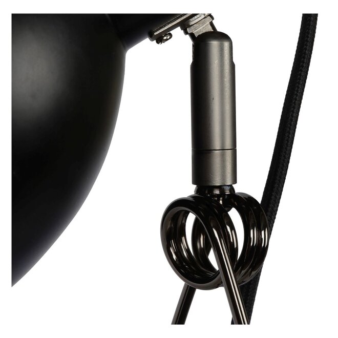 Lucide Moys - Klemlamp 1xE27 Zwart