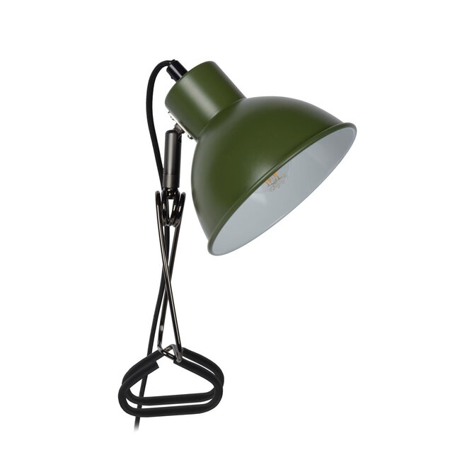 Lucide Moys - Klemlamp 1xE27 Groen