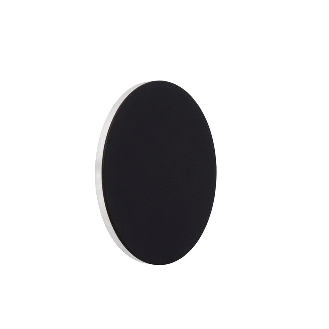 Lucide Eklyps Led - Wandlamp Ø 15 cm LED 1x6W 3000K Zwart