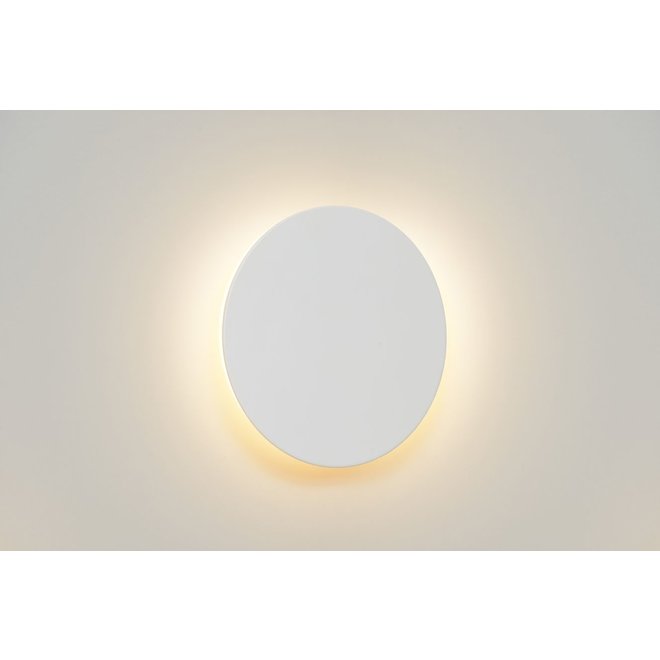 Lucide Eklyps Led - Wandlamp Ø 15 cm LED 1x6W 3000K Wit
