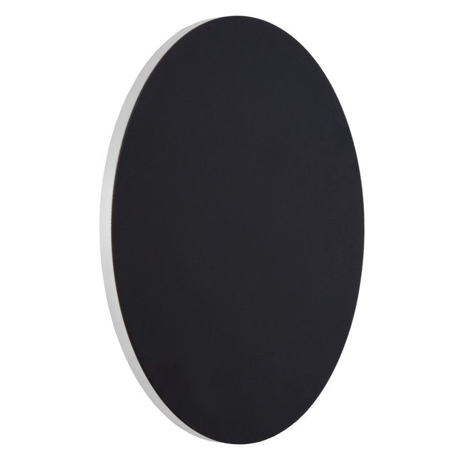 Lucide Eklyps Led - Wandlamp Ø 25 cm LED 1x8W 3000K Zwart