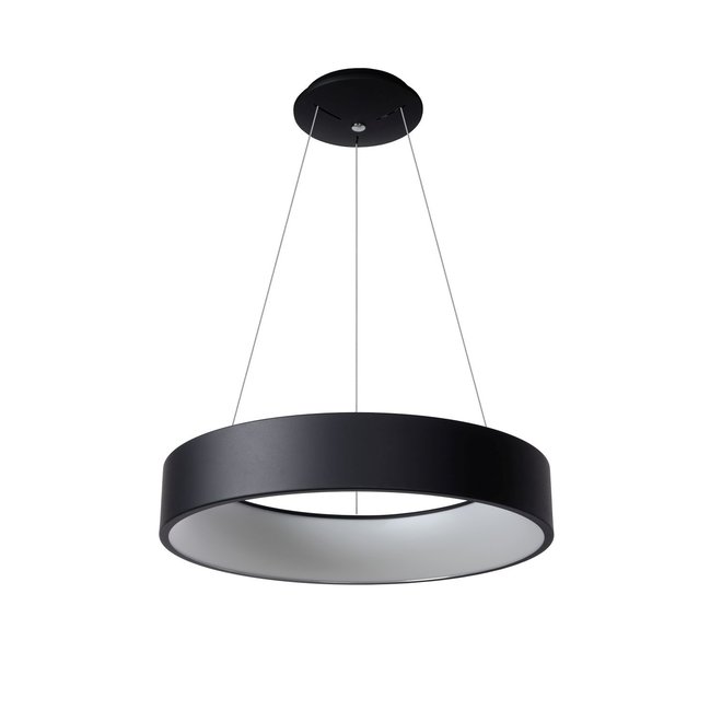 Lucide Talowe Led - Hanglamp Ø 60 cm LED Dimb. 1x39W 3000K Zwart