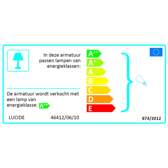Lucide Alara - Hanglamp Ø 72 cm LED G4 6x1,5W 2700K Goud