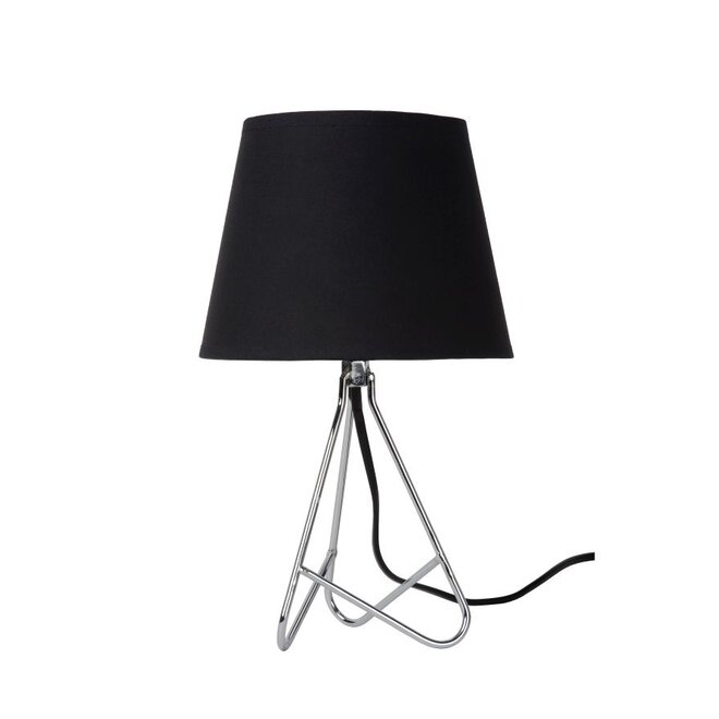 Lucide Gitta - Tafellamp Ø 17 cm 1xE14 Chroom