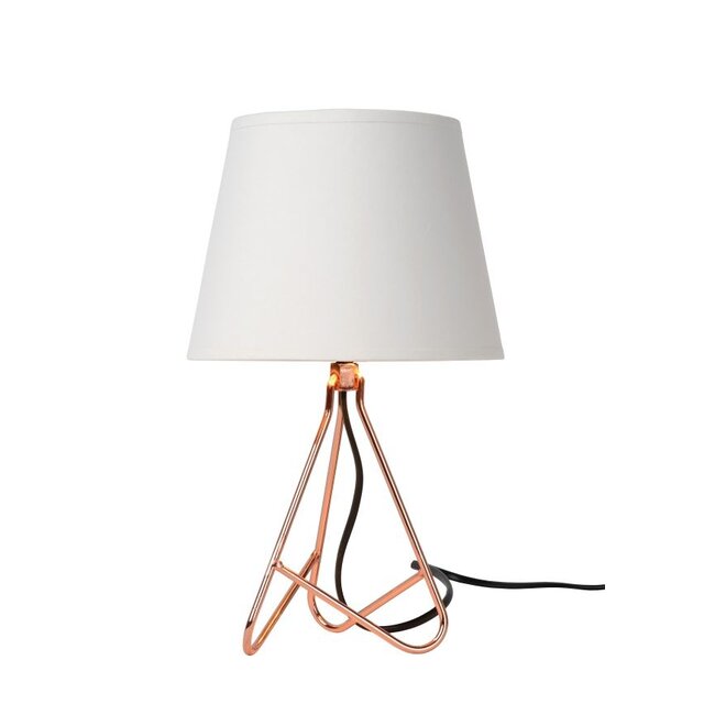 Lucide Gitta - Tafellamp Ø 17 cm 1xE14 Koper