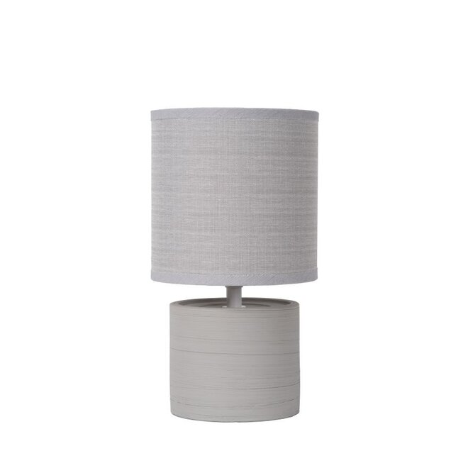 Lucide Greasby - Tafellamp Ø 14 cm 1xE14 Grijs